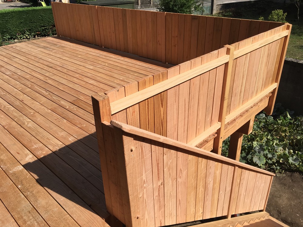 Terrasse en bois